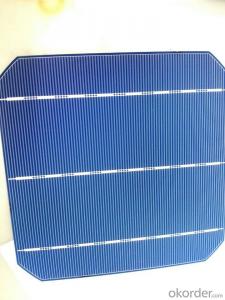 Monocrystal Solar Energy Cell  156*156mm with18.2% Efficiency