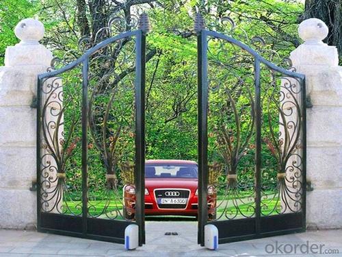 Collapsible gate/Retractable door/Electrical Foldable Gates System 1