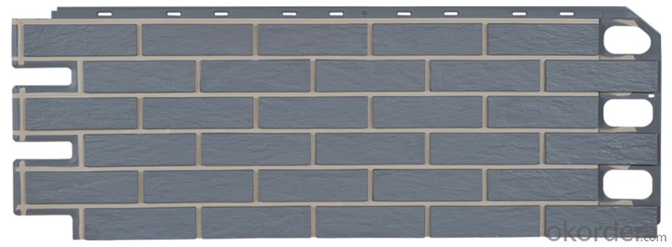 exterior brick panel siding wall panel VD100401-VDC109 System 1