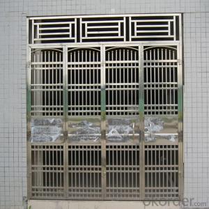 Exterior steel security door Design