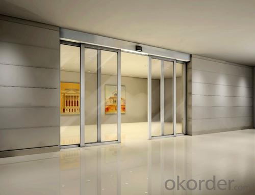 High Quality Exterior Linear Glass Sliding Automatic Door System 1