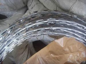 Hot Dipped Galvanized Razor Barbed  Wire System 1