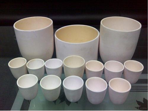 Alumina Crucible Tap-Out Cone Refractory Material System 1