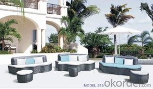 Bali rattan outdoor lounge furniture System 1