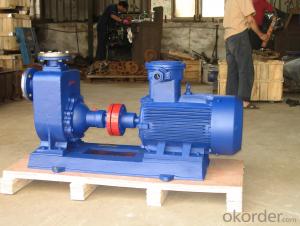 ZX Type self priming centrifugal cast iron material EX-Proof motor pump System 1