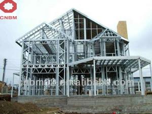 light steel structure prefab houses