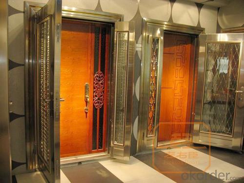 Steel Security Door Manufacturer for exporting System 1