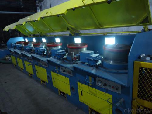 Straight type stainless steel wire draw machine System 1