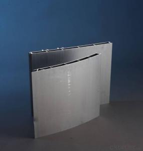 Vehicle side wall aluminum profile