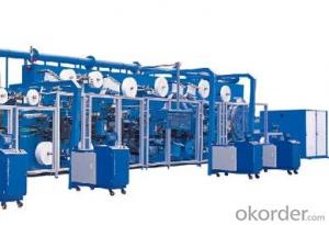 Full-servo Control Sanitary Napkin Production Line System 1