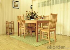 Good Quality Green Color Bamboo Carpet  Used in Table