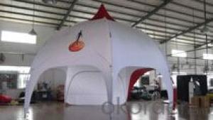 Advertising dome tents for events