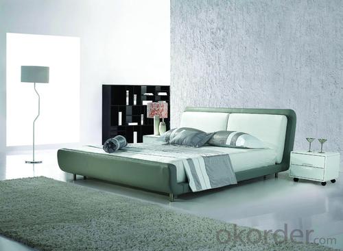 Modern Bedroom Leather Bed 2014 Type CMAX-A02 System 1