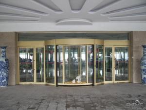 Chinese new automatic revolving door System 1