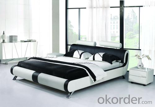 Modern Bedroom Leather Bed 2014 Type CMAX-A08 System 1