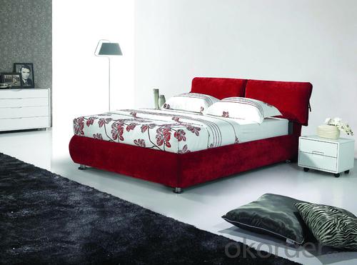 Modern Bedroom Leather Bed 2014 Type CMAX-A03 System 1