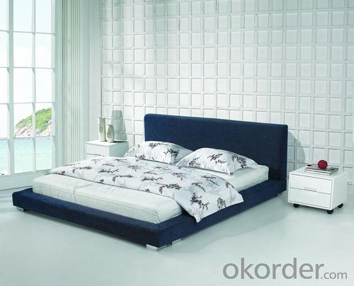 Modern Bedroom Leather Bed 2014 Type CMAX-A01 System 1