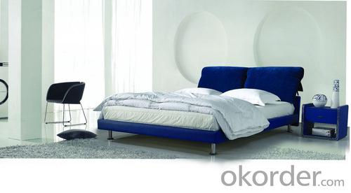 Modern Bedroom Leather Bed 2014 Type CMAX-A04 System 1