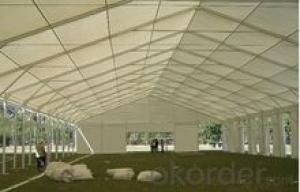 Used outdoor steel frame marquee tent