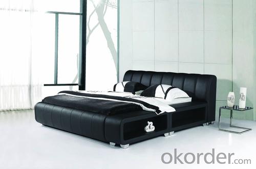 Modern Bedroom Leather Bed 2014 Type CMAX-A11 System 1