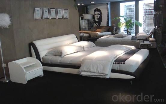 Modern Bedroom Leather Bed 2014 Type CMAX-A11