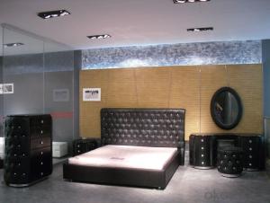 Modern Bedroom Leather Bed 2014 Type CMAX-A16 System 1