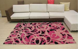 Hand Tufted Acrylic Area Rugs and Carpets with Modern Design and Low Price System 1