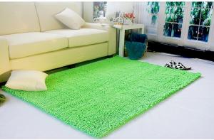 Cheap Soft  Chenille Door Bath Mat , Living Room Carpet System 1