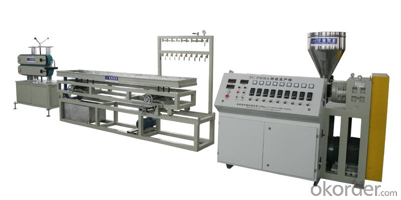 Double Color PC Lamp Light LED Tube Profile Making Machine  Extrusion Production Line System 1