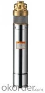 Peripheral Turbine Antiblocking Submersible Pump for 4" Well