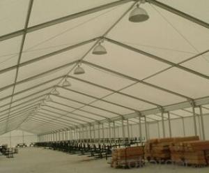 Outdoor gazabo aluminum PVC storage warehouse tent