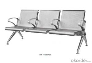 Latest Stainless Steel Waiting Chair 600-K03