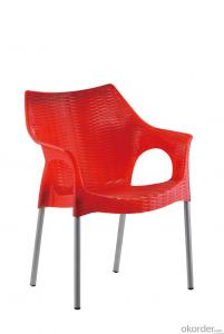 Backyard home outdoor plastic stackable chair