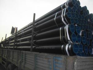 SEAMLESS PIPE WITH BLACK PAINTING