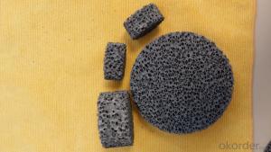 Ceramic Foam Filter for iron Silicon Carbide