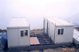 Container house for holiday
