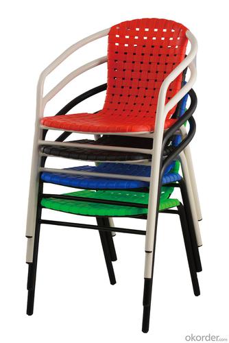 Modern design leisure outdoor stackable chair System 1