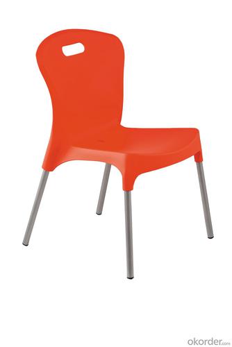 Outdoor restaurant plastic dining chair System 1