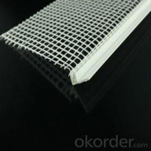 Installing plaster corner bead with mesh in German market