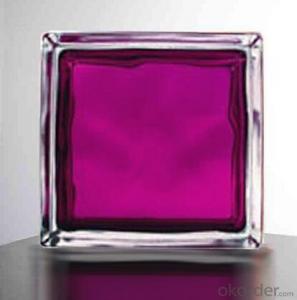 Glass Block (In - Colored Aubergine)