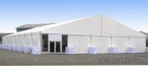 Waterproof, fire proof warehouse marquee tent System 1