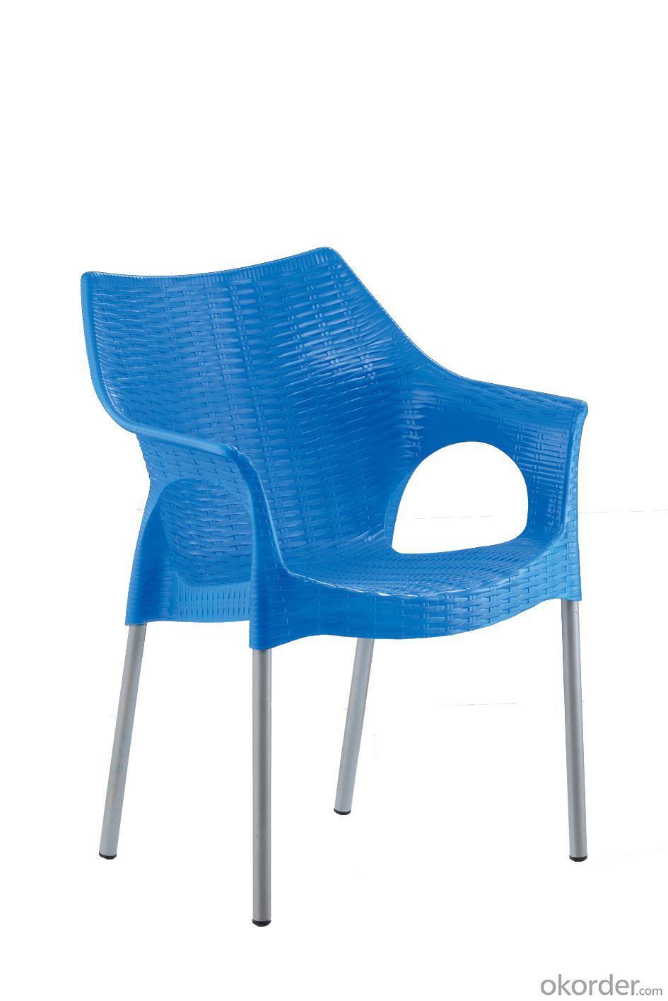Backyard home outdoor plastic stackable chair