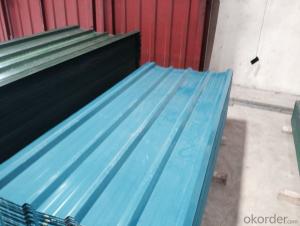 Color coated corrugated steel Sheets System 1