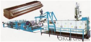 PE/PP Plastic Thick Plates(Sheets) Extruded Production Line, sheet & board extrusion line sheet & board making machine