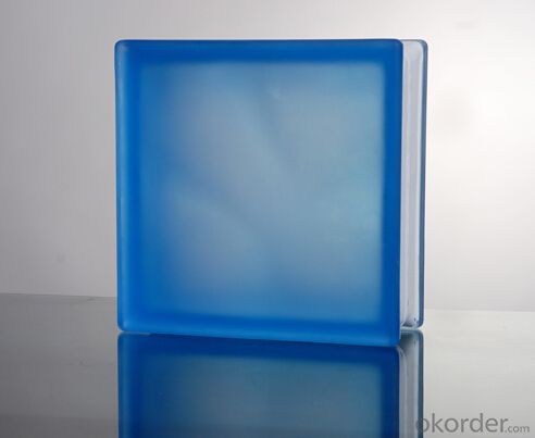 Glass Block (Misty Cloudy Blue) System 1