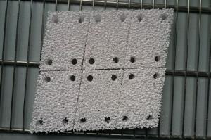 foam air filter with catalyst