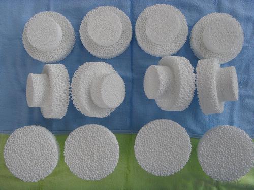 Ceramic Filter Plate for Filtration of Molten Aluminum and Non Ferrous Alloy System 1