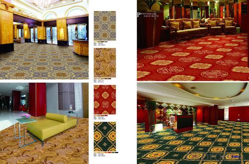 Luxury Nylon Printed Carpet and Rug  for Hotel System 1