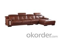 Leather sofa model-4