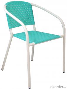 Outdoor plastic leisure chair